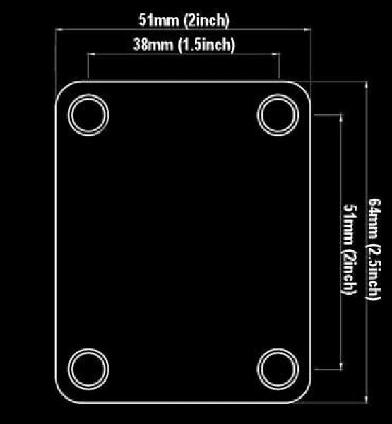 画像2: NO BOZOS Neck Plate [ネックプレート] エディヴァンヘイレン (2)