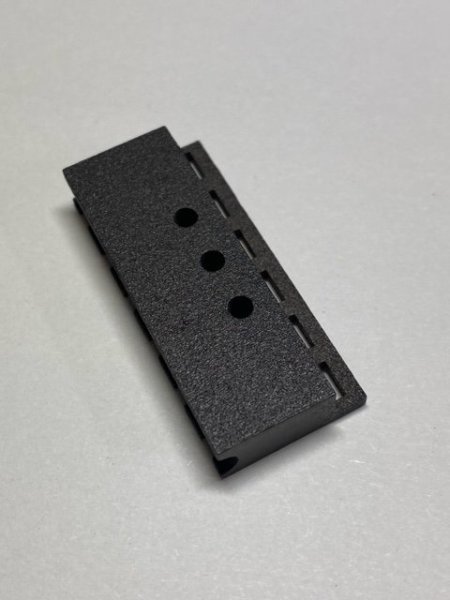 画像2: STEINBERGER / 12-string Headpiece Polished black-Silver Steelスタインバーガー/全国一律送料無料 (2)