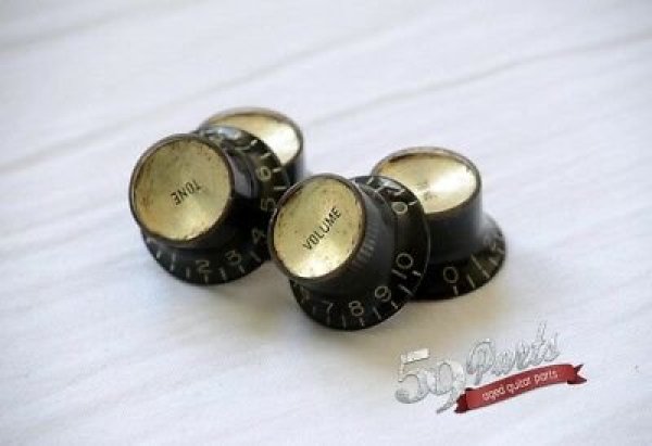 画像5: 59PARTS / Gibson Top Hat Reflector Knobs/ノブ/ビンテージパーツ/全国一律送料無料 (5)