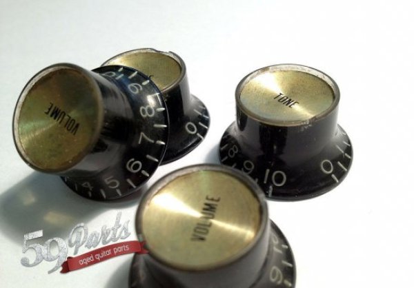 59PARTS / Gibson Top Hat Reflector Knobs/ノブ/ビンテージ