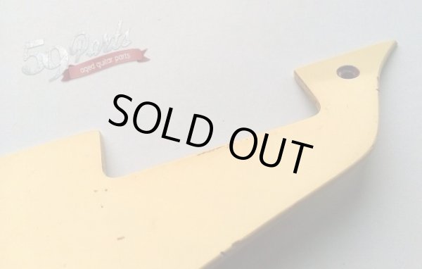 画像2: 59PARTS/HISTORIC CREAM GIBSON LES PAUL PICKGUARD WITH BRACKET POST 2008 HAND AGED BURST/全国一律送料無料 (2)