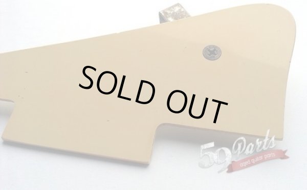 画像3: 59PARTS/HISTORIC CREAM GIBSON LES PAUL PICKGUARD WITH BRACKET POST 2008 HAND AGED BURST/全国一律送料無料 (3)