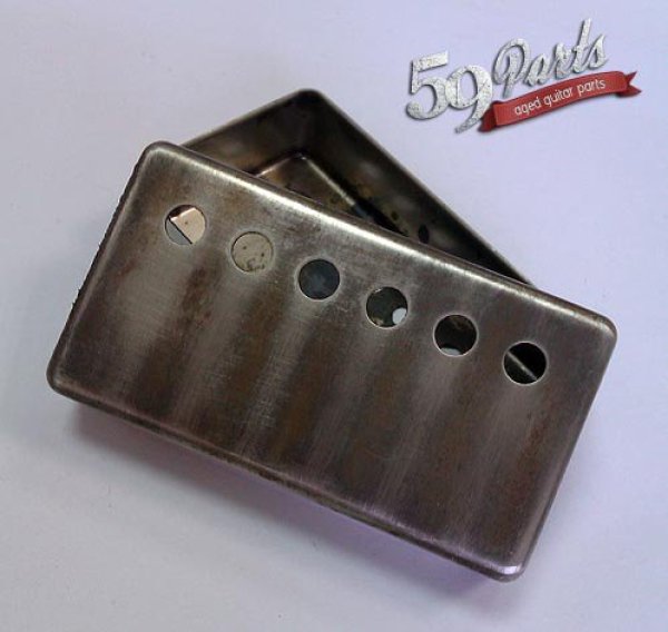 画像2: 59PARTS/SET OF HAND AGED PAF HUMBUCKER PICKUP COVERS, PAF STRING SPACING/ビンテージパーツ/全国一律送料無料 (2)