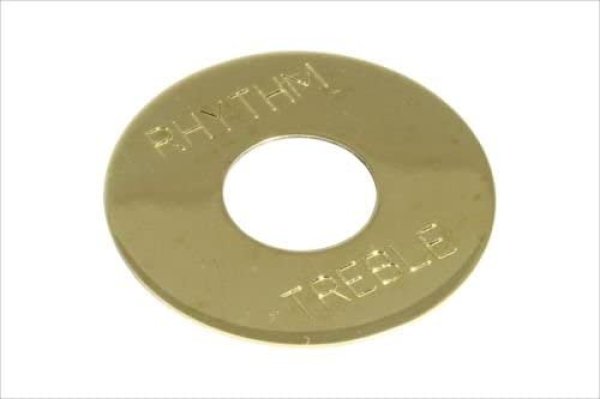 画像2: Brass Toggle Plate for Les Paul / Randy Rhoads/ランディーローズ/トグルスイッチプレート/全国一律送料無料 (2)