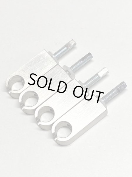 画像1: HEADLESS Replacement Steinberger Bass Jaws 4個セット/シルバー/全国一律送料無料 (1)