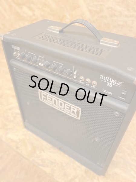 画像2: Fender Rumble 75 75W 1x12 Bass Combo Amp Black/フェンダー ベースアンプ/全国一律送料無料 (2)