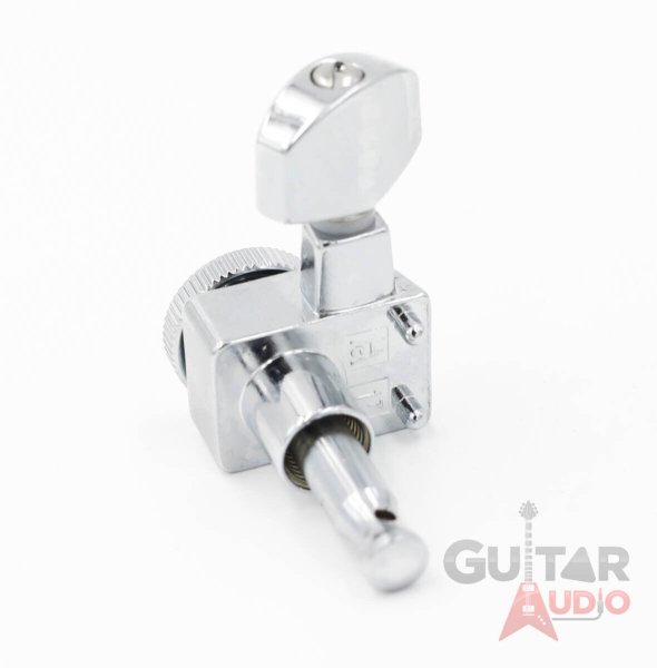 画像6: Genuine Fender CHROME LOCKING Tuners 6-InLine 2-pin Strat/純正 フェンダー クローム ロッキングチューナー/全国一律送料無料 (6)