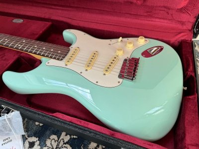 画像1: Fender Custom Shop Jeff Beck Signature Stratocaster - Surf Green/新品/全国一律送料無料！