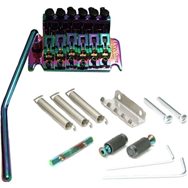 画像3: Floyd Rose FRTS1100R2 Special Series Tremolo System with R2 Nut, Burnt Chrome/サスティーンブロック37mm/フロイドローズスペシャル/R2Nat/全国一律送料無料! (3)