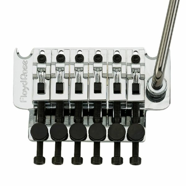 画像1: Floyd Rose FRT100 Original Tremolo Bridge System - Chrome R2Nat/サスティーンブロック37mm/フロイドローズオリジナル/全国一律送料無料！ (1)