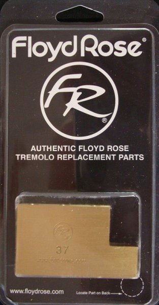 画像2: Floyd Rose FROFTBL37 Fat Brass L Shaped Tremolo Block/37mm/Floyd Rose Upgrade Parts/フロイドローズ/トレモロパーツ/サスティンブロック/全国一律送料無料! (2)