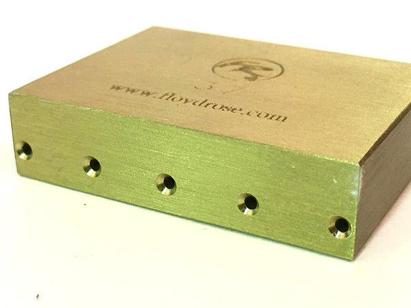 画像2: Floyd Rose FROFTB37 Original Fat Brass Tremolo Block/37mm/Floyd Rose Upgrade Parts/フロイドローズ/トレモロパーツ/サスティンブロック/全国一律送料無料! (2)