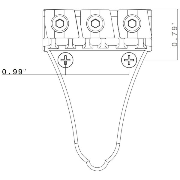 画像5: Floyd Rose FRTX03000 Tremolo System Gold/フロイドローズ/全国一律送料無料! (5)