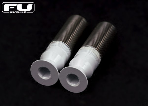 画像2: FU-Tone Titanium Bridge Posts White/フロイドローズ/トレモロパーツ/ブリッジポスト/全国一律送料無料 (2)