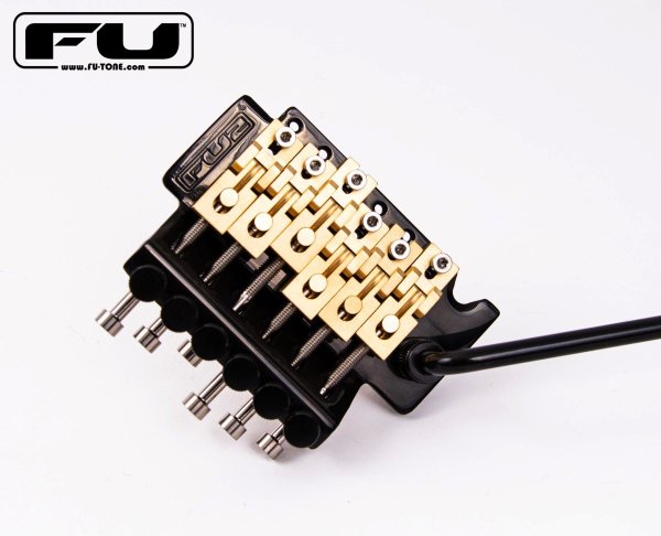 画像2: FU-Tone Naval Brass Replacement Saddles/フロイドローズ・トレモロユニット/ブラス製サドル/全国一律送料無料 (2)