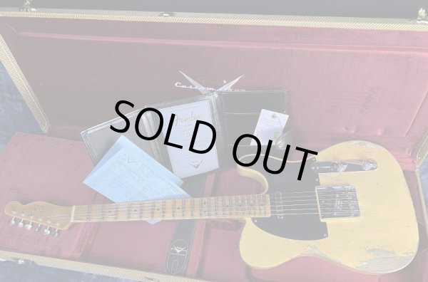 画像10: Fender Custom Shop '52 Telecaster Heavy Relic - Aged Nocaster Blonde/新品/全国一律送料無料 (10)