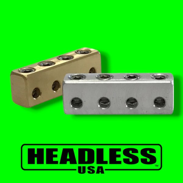 HEADLESS USA/Steinberger String Adapter/Brass