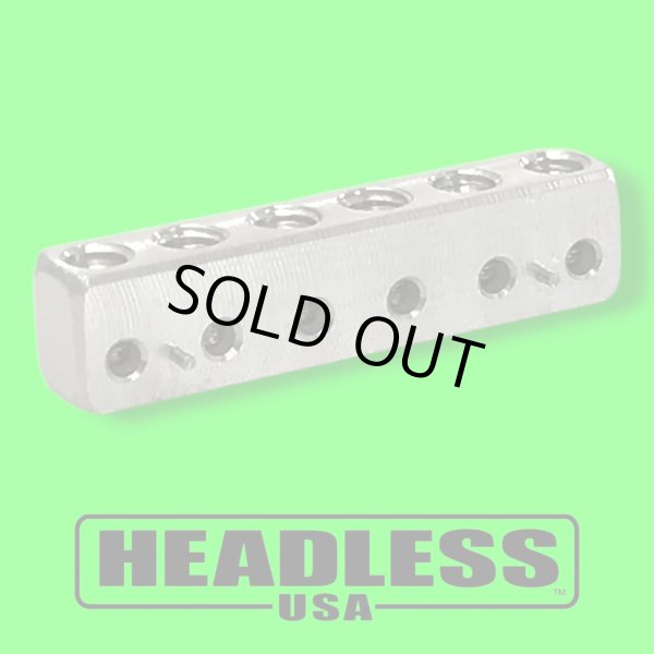 画像1: HEADLESS STEINBERGER 6-STRING ADAPTERS COLOR:Aluminum/スタインバーガーバーツ/全国一律送料無料 (1)