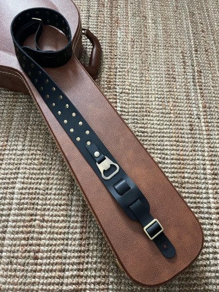 画像2: Fairfield Guitar Co. Frankie Lindia Signature Guitar Strap/レザーギターストラップ/全国一律送料無料 (2)