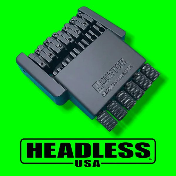 画像3: HEADLESS USA JCUSTOM FX FIXED BRIDGE/スタインバーガー/トレモロ/全国一律送料無料 (3)