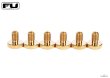 画像1: FU-Tone Titanium Fine Tuners –Gold/チタンファインチューナー 6本セット・ゴールド/全国一律送料無料 (1)