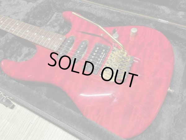 画像8: Valley Arts Custom Pro USA/''92 Maple 1 Piace - Cherry Finish QUILT/ヴァレー・アーツ/美品/全国一律送料無料 (8)