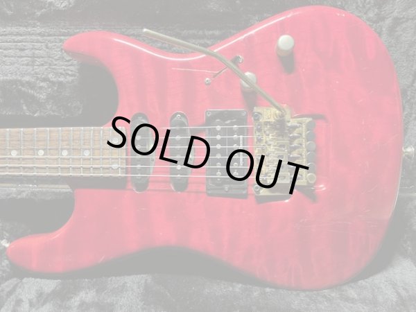 画像17: Valley Arts Custom Pro USA/''92 Maple 1 Piace - Cherry Finish QUILT/ヴァレー・アーツ/美品/全国一律送料無料 (17)