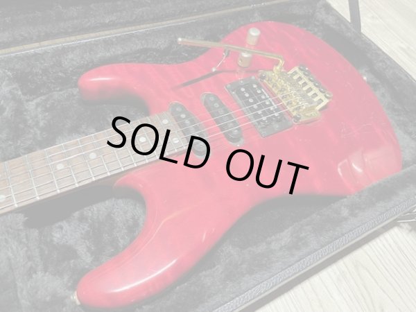 画像10: Valley Arts Custom Pro USA/''92 Maple 1 Piace - Cherry Finish QUILT/ヴァレー・アーツ/美品/全国一律送料無料 (10)