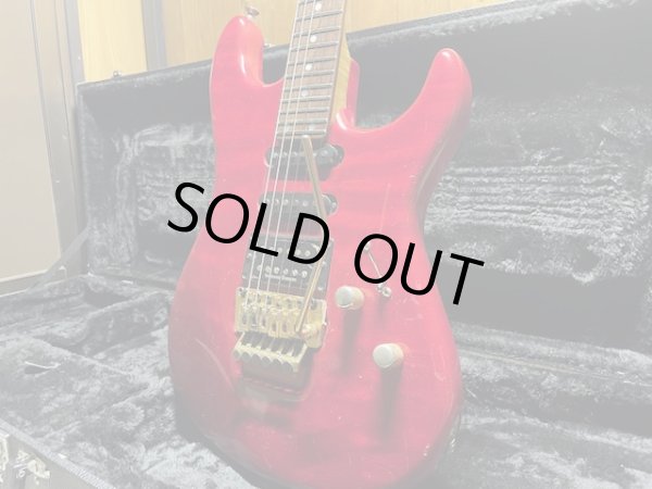 画像3: Valley Arts Custom Pro USA/''92 Maple 1 Piace - Cherry Finish QUILT/ヴァレー・アーツ/美品/全国一律送料無料 (3)