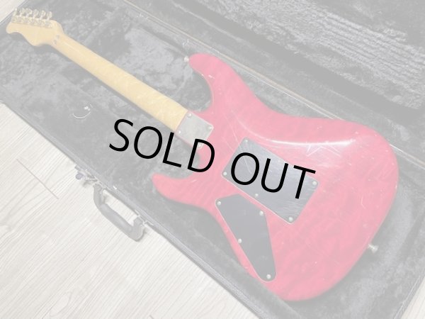 画像13: Valley Arts Custom Pro USA/''92 Maple 1 Piace - Cherry Finish QUILT/ヴァレー・アーツ/美品/全国一律送料無料 (13)