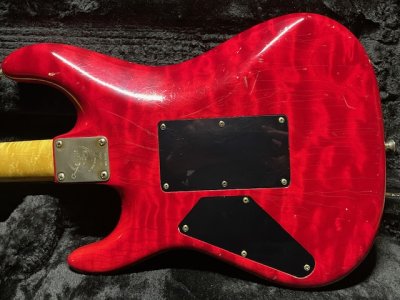 画像2: Valley Arts Custom Pro USA/''92 Maple 1 Piace - Cherry Finish QUILT/ヴァレー・アーツ/美品/全国一律送料無料