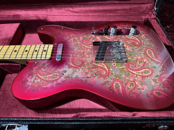 画像2: Fender Custom Shop 2021 Vintage Custom '68 Telecaster NOS Pink Paisley/全国一律送料無料 (2)
