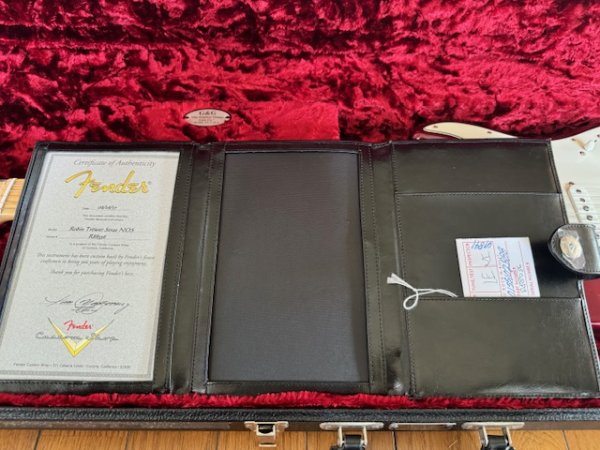 画像7: Fender Custom Shop Robin Trower Strat NOS - Handwound PU's / Midnight Wine Burst/新品全国一律送料無料 (7)