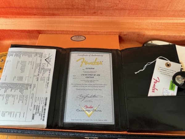 画像7: Fender Custom Shop '69 Stratocaster - Handwound PU's / Journeyman Relic / Charcoal Frost Metallic/新品全国一律送料無料 (7)