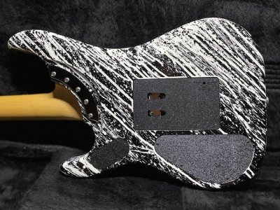画像2: Washburn N4 Nuno Bettencourt Black/White Splatter/ ウァッシュバーン/新品/全国一律送料無料