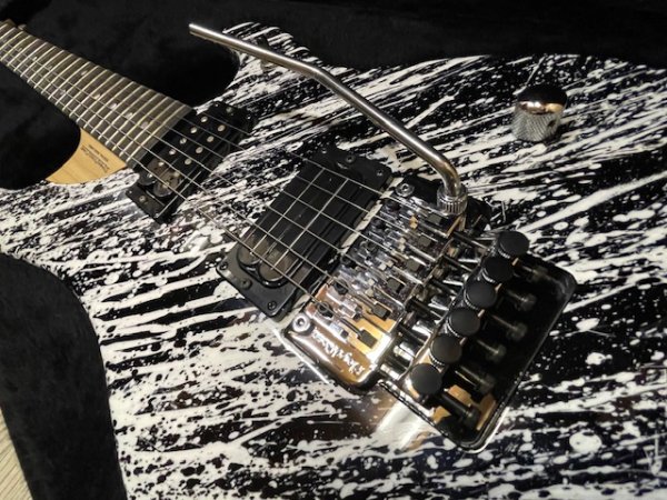 画像13: Washburn USA Custom Shop N4 Nuno Bettencourt Black/White Splatter/ ウァッシュバーン/新品/全国一律送料無料 (13)