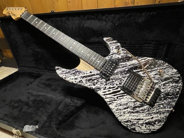 画像20: Washburn USA Custom Shop N4 Nuno Bettencourt Black/White Splatter/ ウァッシュバーン/新品/全国一律送料無料 (20)