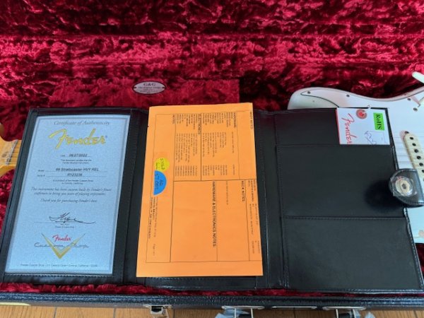 画像7: Fender Custom Shop '69 Stratocaster Heavy Relic - Handwound PU's / Olympic White/新品全国一律送料無料 (7)