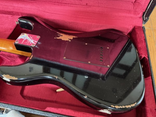 画像4: Fender Custom Shop LTD 1960 Dual-Mag Stratocaster - Handwound PU's / Aged Black/新品全国一律送料無料 (4)