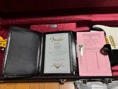 画像3: Fender Custom Shop '69 Stratocaster Heavy Relic - Handwound PU's / Black/新品全国一律無料