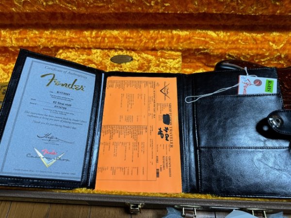 画像7: Fender Custom Shop '62 Stratocaster Heavy Relic - Handwound PU's / Black/新品全国一律送料無料 (7)