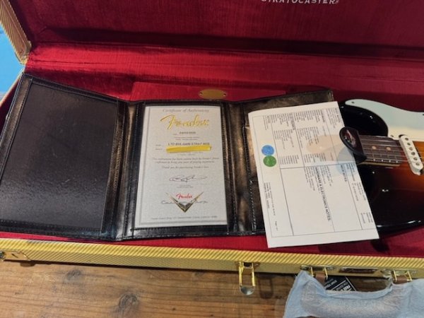 画像8: Fender Custom Shop Limited Edition BVLGARI Stratocaster NOS - Wide Fade 2-Color Sunburst/新品/全国一律送料無料 (8)