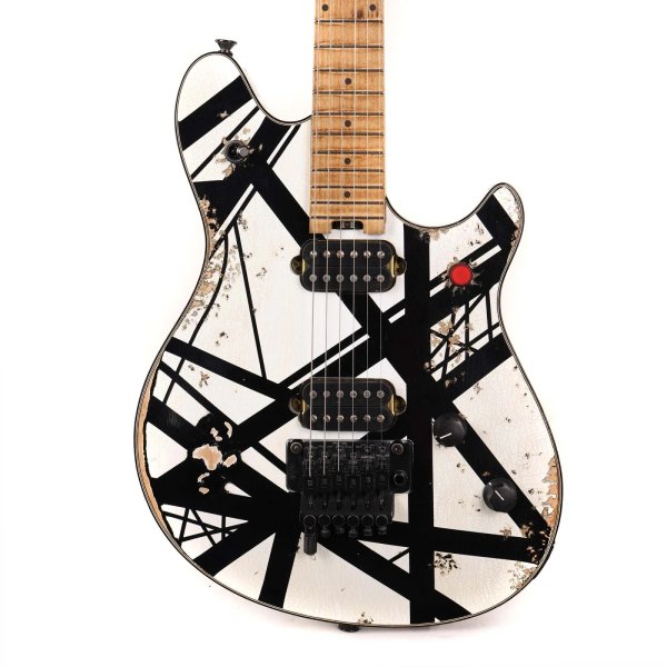 画像1: EVH Custom Shop Wolfgang/Special Edition Relic Black and White Stripes/新品/全国一律送料無料 (1)