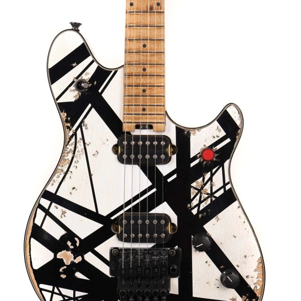 画像2: EVH Custom Shop Wolfgang/Special Edition Relic Black and White Stripes/新品/全国一律送料無料 (2)