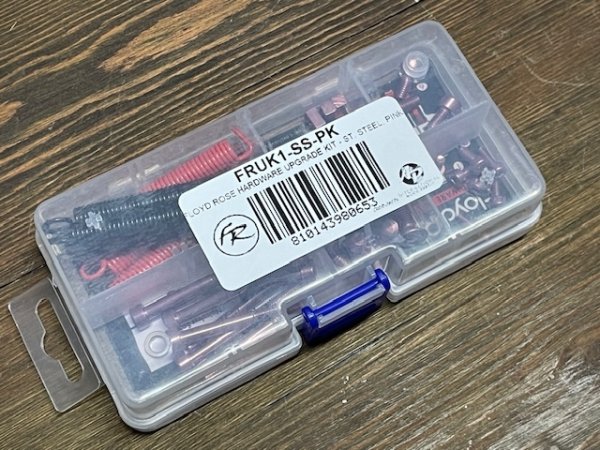 画像5: Floyd Rose Color Stainless Steel Hardware Upgrade Kit Pink/フロイドローズ/アップデートキット/トレモロシステム/送料無料！ (5)
