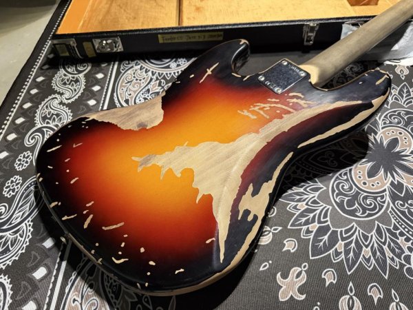画像6: Fender Custom Shop Jaco Pastorius Tribute Fretless Jazz Bass / Relic (6)
