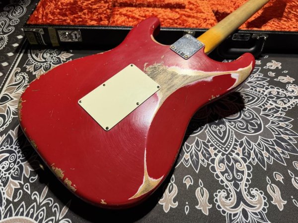 画像6: Fender Custom Shop Stratocaster Heavy Relic FRT / Alley Cat / Torino Red (6)