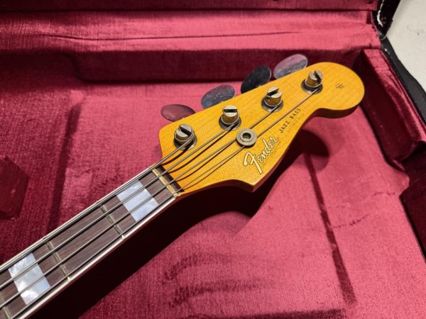 画像5: Fender Custom Shop Limited Edition Custom Jazz Bass Heavy Relic / Aged Black (5)