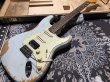画像2: Fender Custom Shop Fender CS '62 Stratocaster S-S-H / Heavy Relic / Sonic Blue  (2)