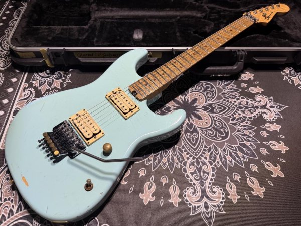 画像3: Charvel Custom Shop San Dimas Nitro FRT / Daphine Blue / Heavy (3)